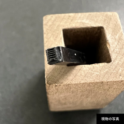 活字ピアス・イヤリング 6pt｜文字「図」