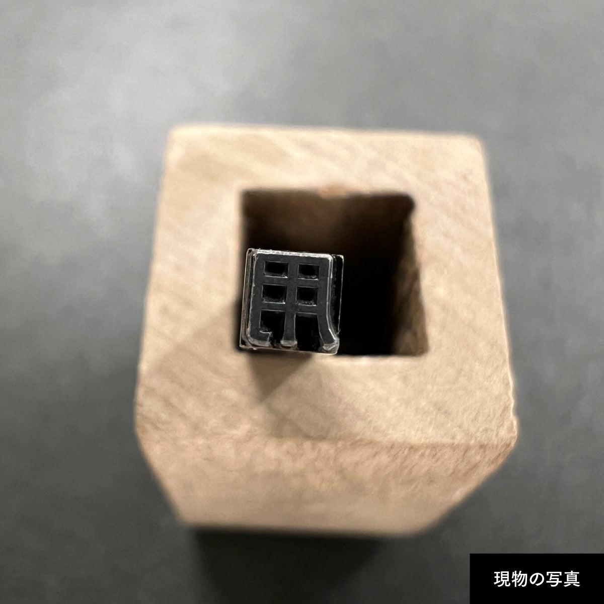 活字ピアス・イヤリング 8pt｜文字「用」