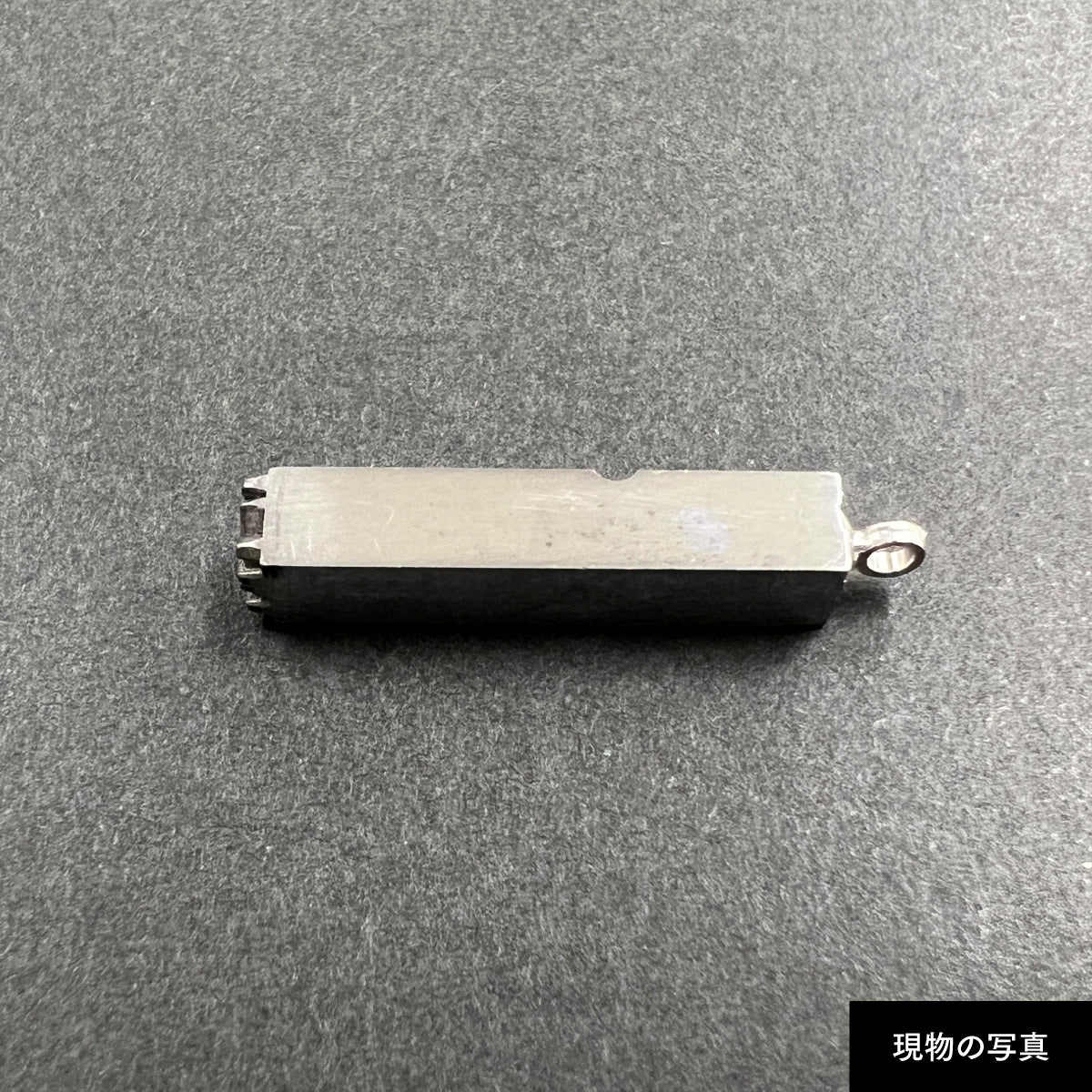 活字ネックレス 13pt｜文字「桃」