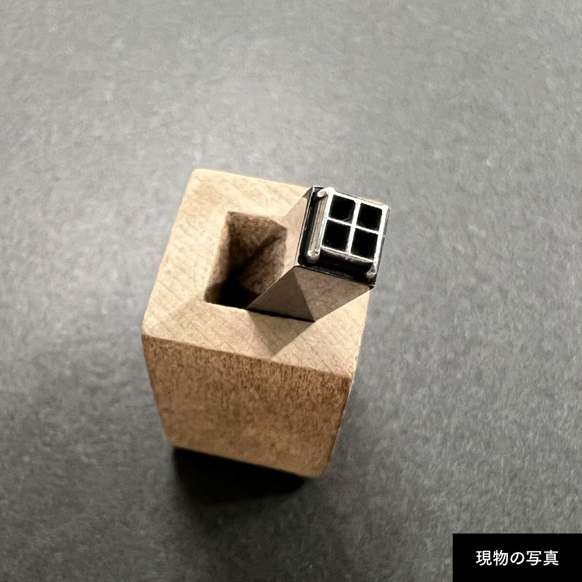 活字ネックレス 13pt｜文字「田」