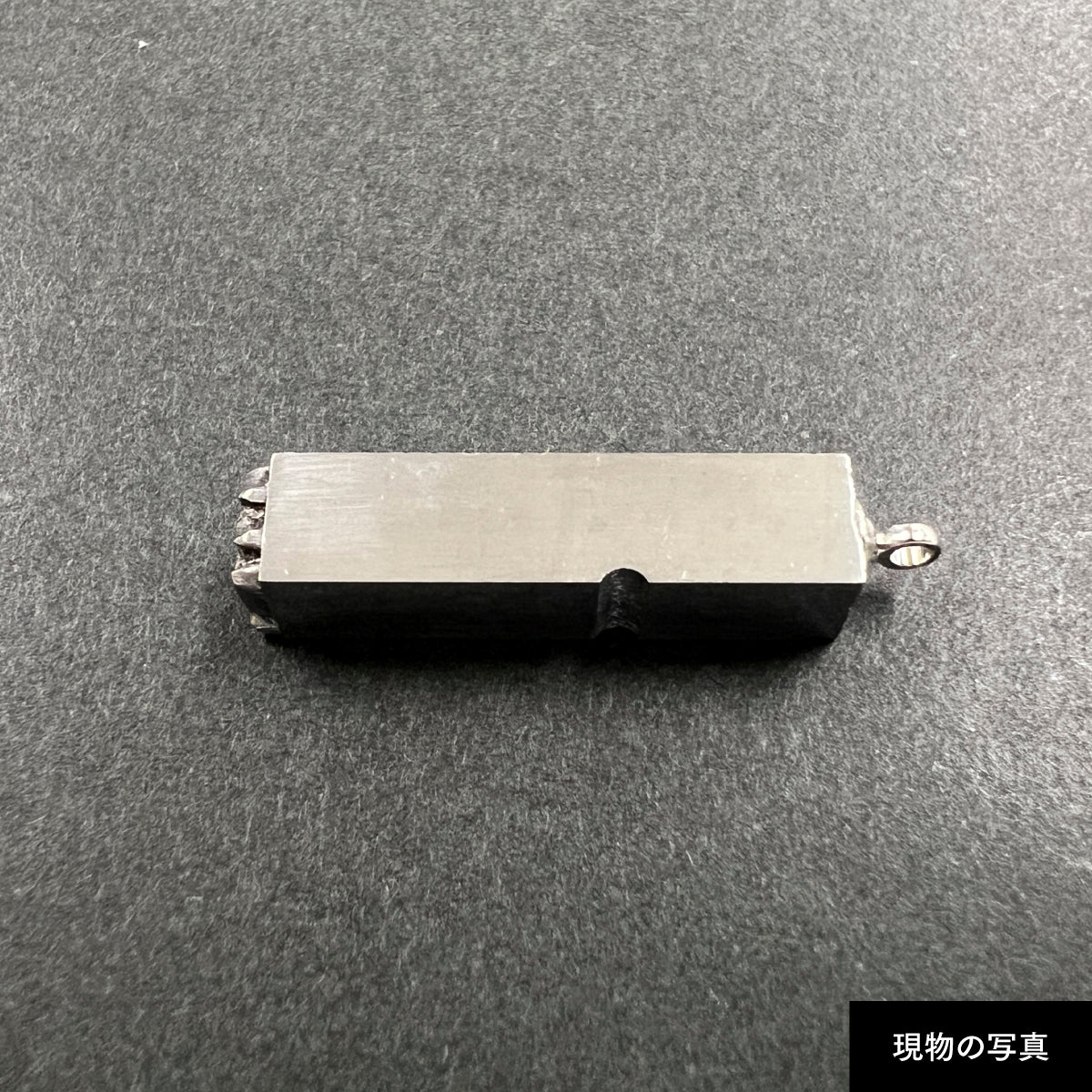 活字ネックレス 16pt｜文字「蟹」