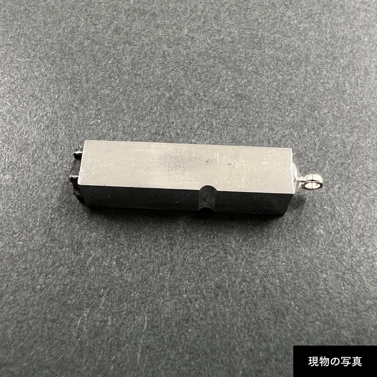 活字ネックレス 16pt｜文字「雄」