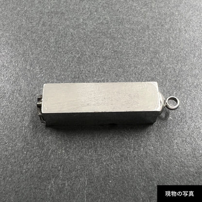 活字ネックレス 18pt｜文字「九」