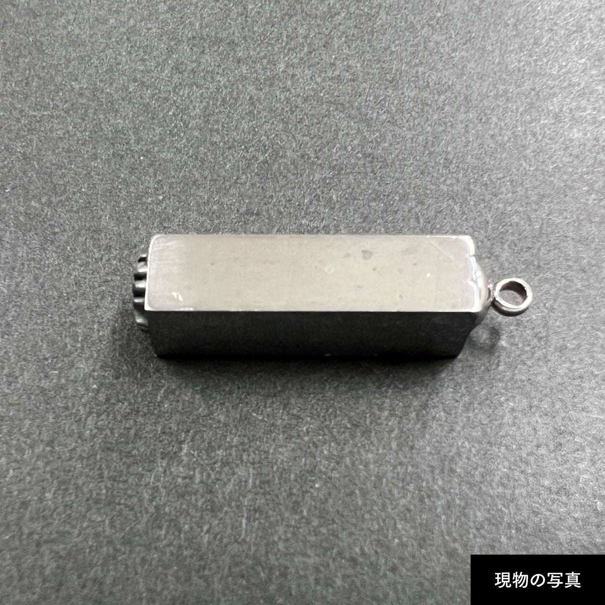 活字ネックレス 18pt｜文字「紫」