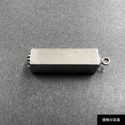 活字ネックレス 18pt｜文字「紫」