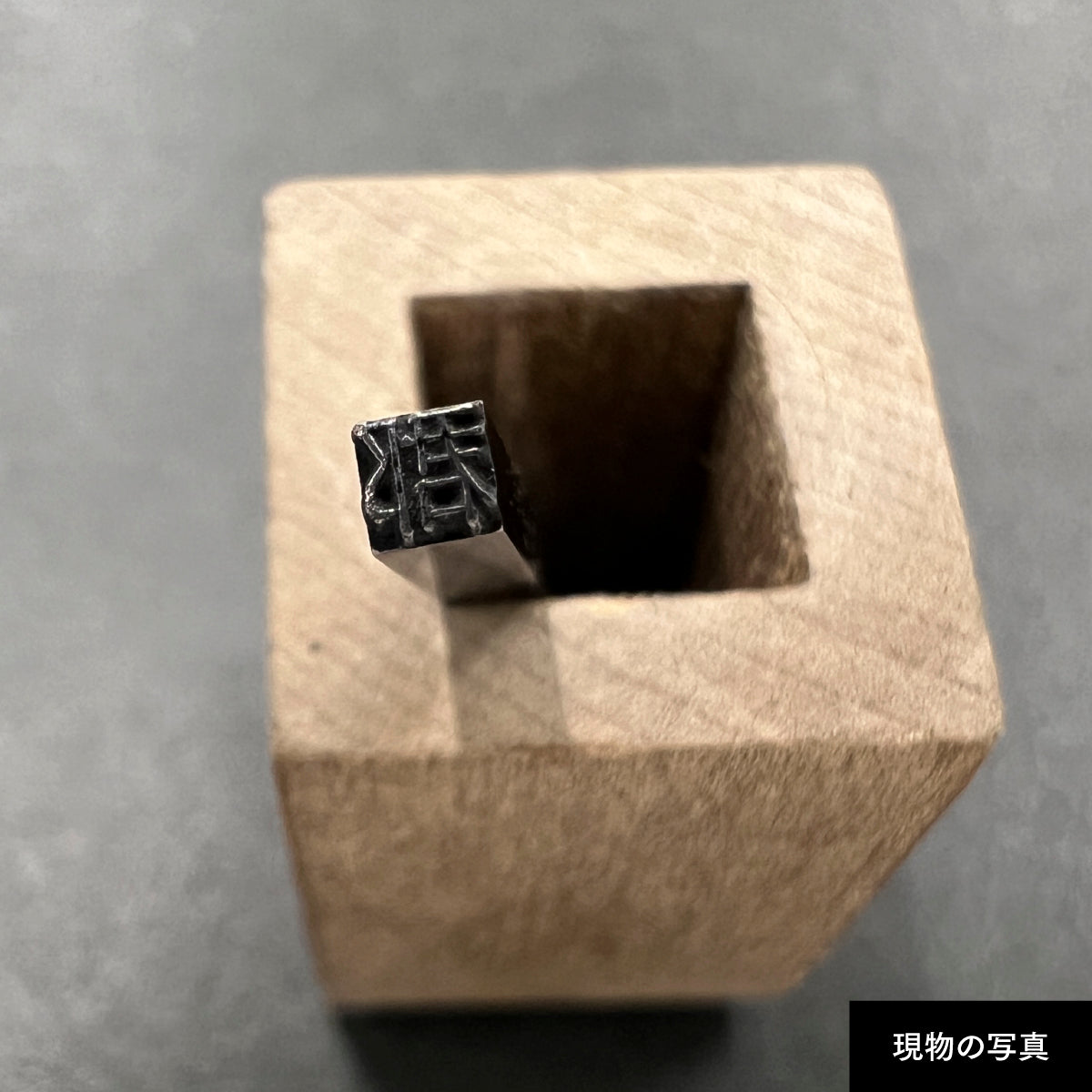 活字ピアス・イヤリング 6pt｜文字「郡」
