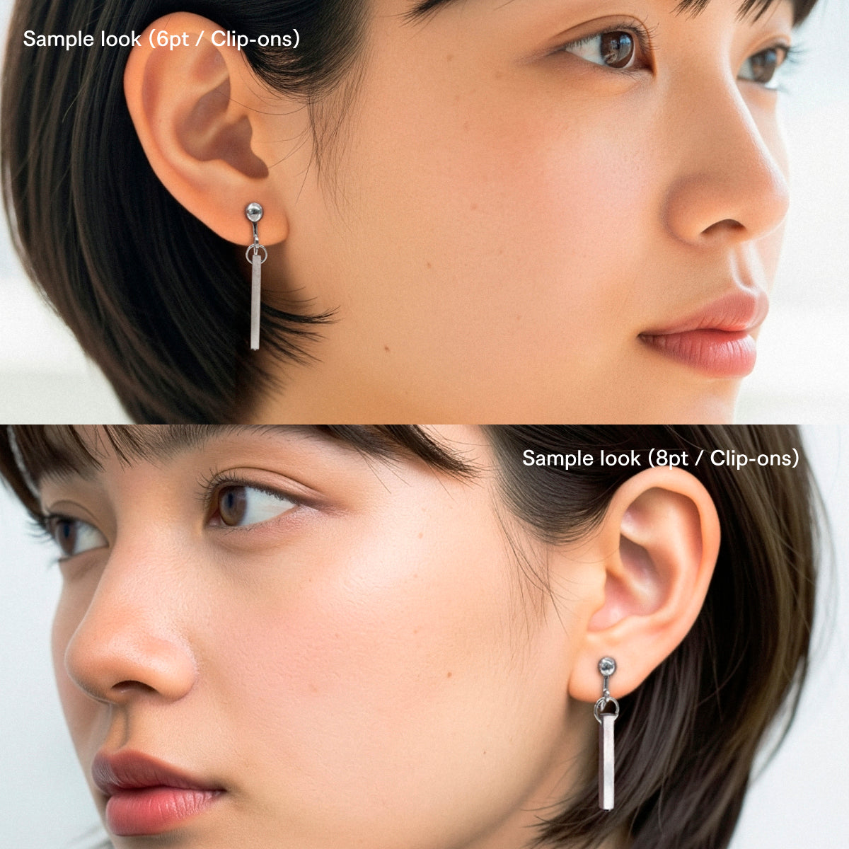 活字ピアス・イヤリング 6pt｜文字「血」
