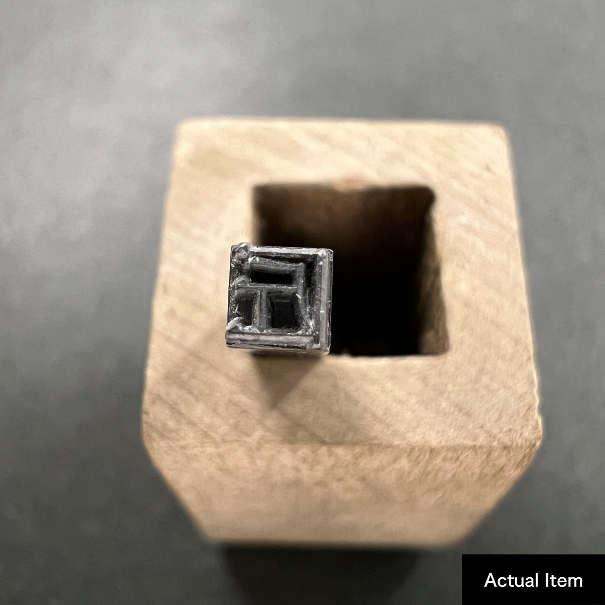 活字ピアス・イヤリング 8pt｜文字「匠」